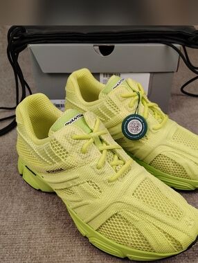Men's Balenciaga Phantom Bicolor Fabric/Mesh Sneakers Lime Size 11US/44 EU ITALY